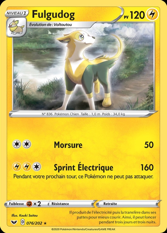 Carte Pokémon: Fulgudog