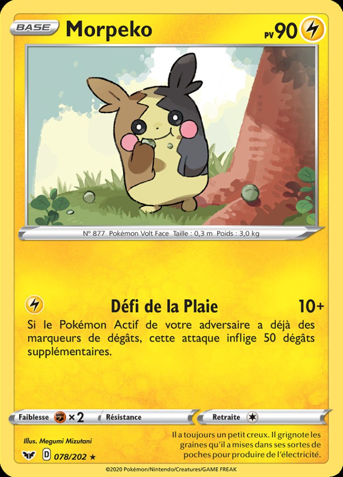 Carte Pokémon: Morpeko