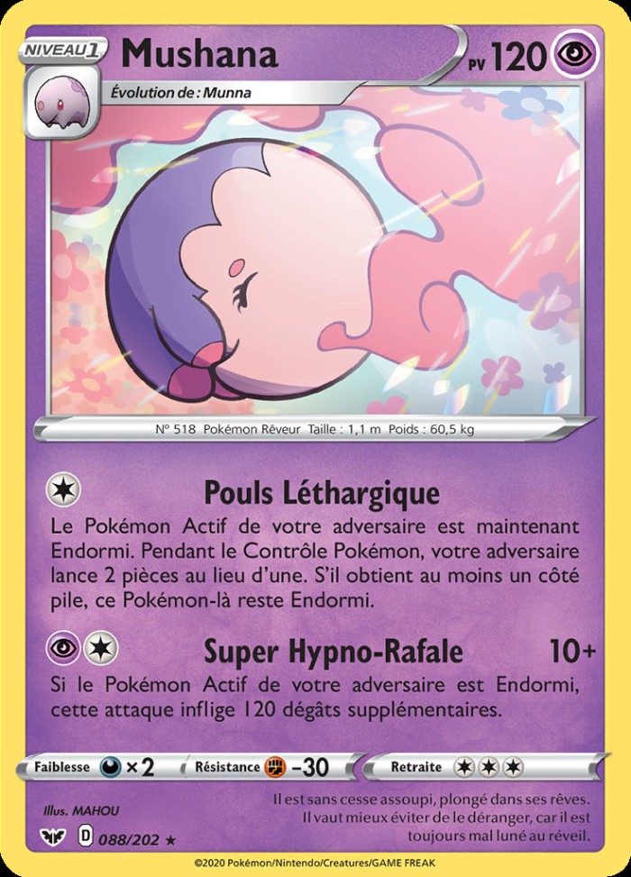 Carte Pokémon: Mushana