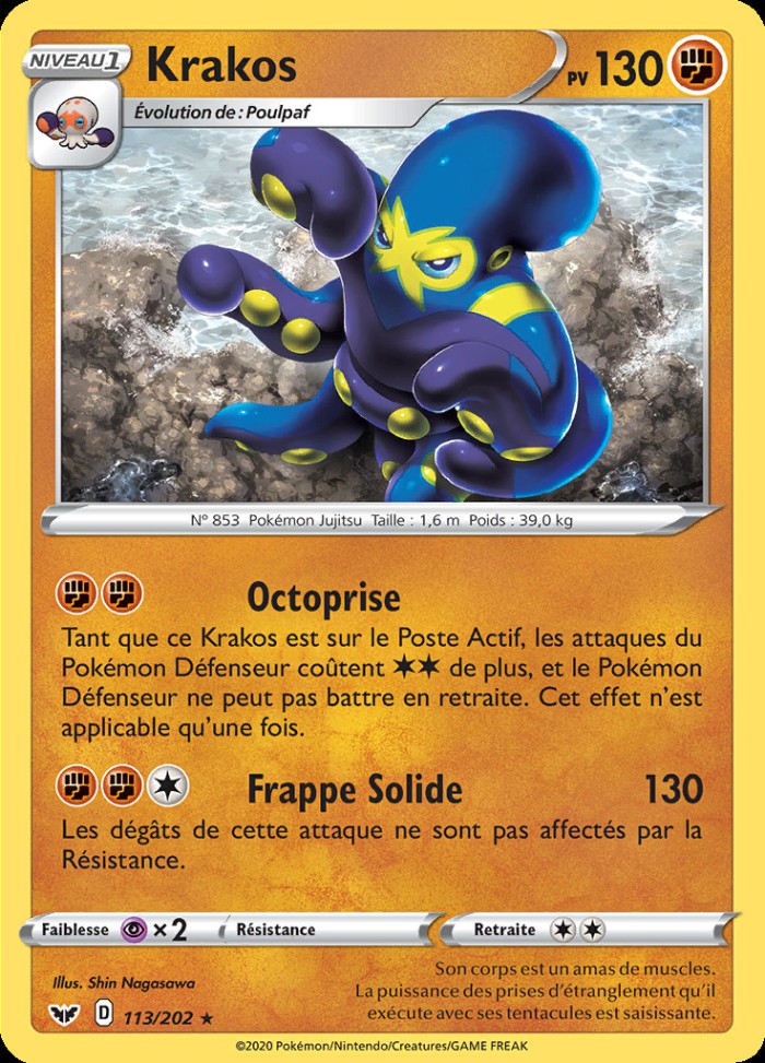 Carte Pokémon: Krakos