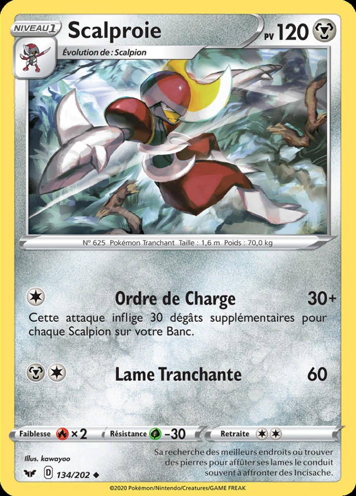 Carte Pokémon: Scalproie