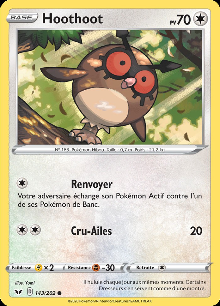 Carte Pokémon: Hoothoot