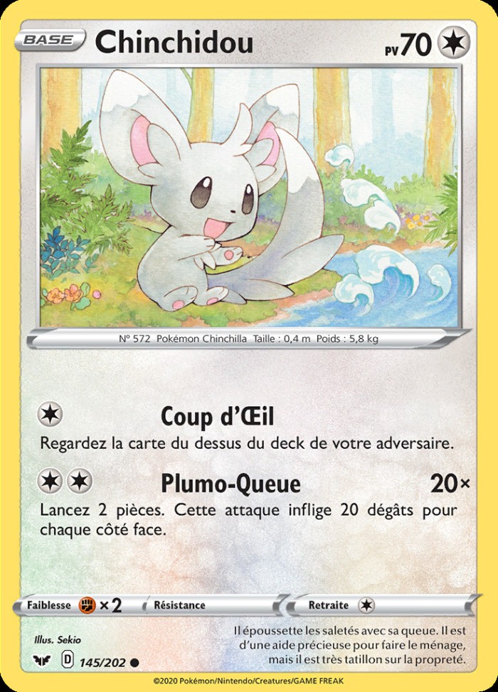 Carte Pokémon: Chinchidou