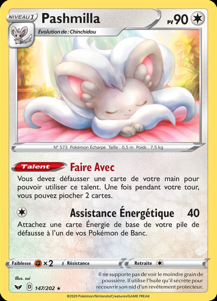 Carte Pokémon: Pashmilla