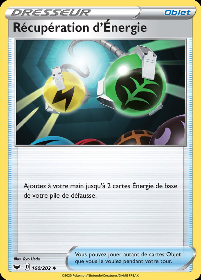 Carte Pokémon: Récupération d'Énergie