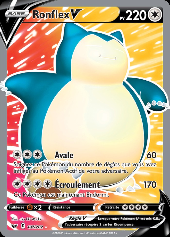 Carte Pokémon: Ronflex V