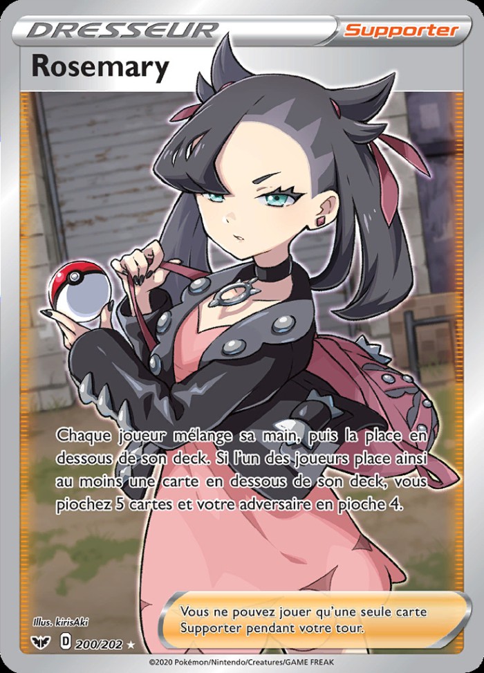 Carte Pokémon: Rosemary