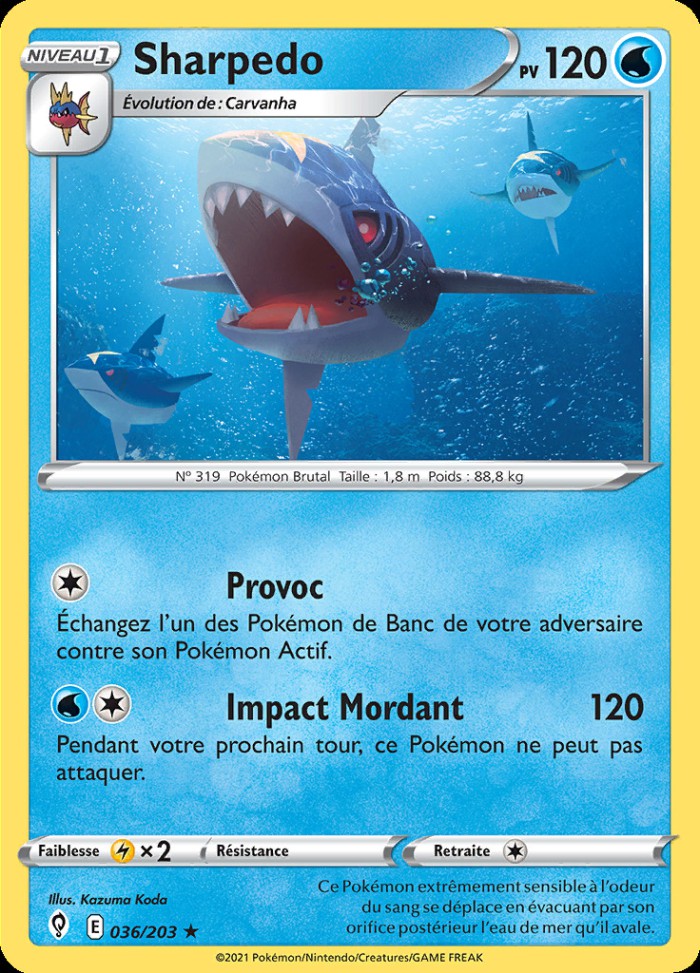 Carte Pokémon: Sharpedo