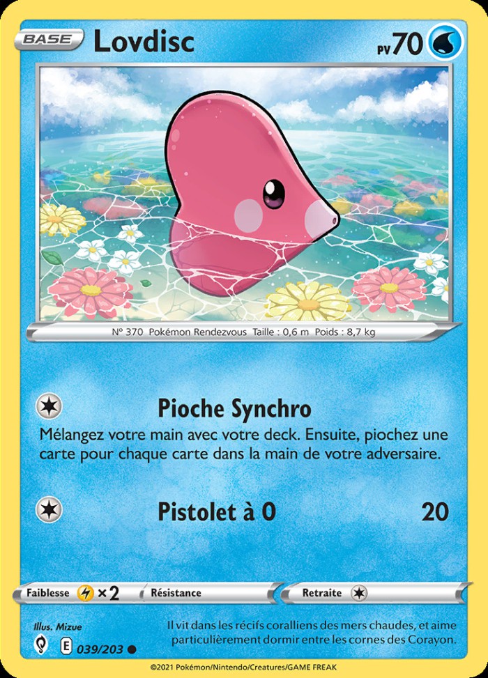 Carte Pokémon: Lovdisc