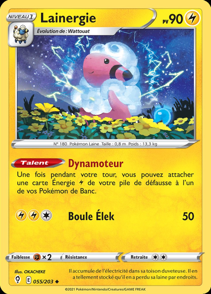 Carte Pokémon: Lainergie