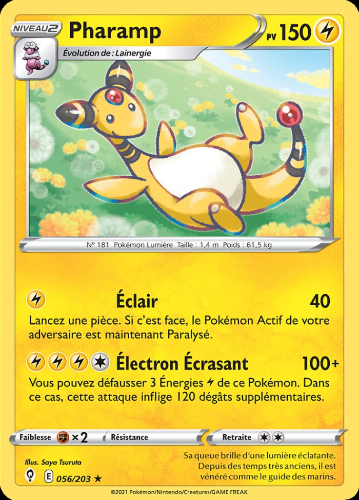 Carte Pokémon: Pharamp