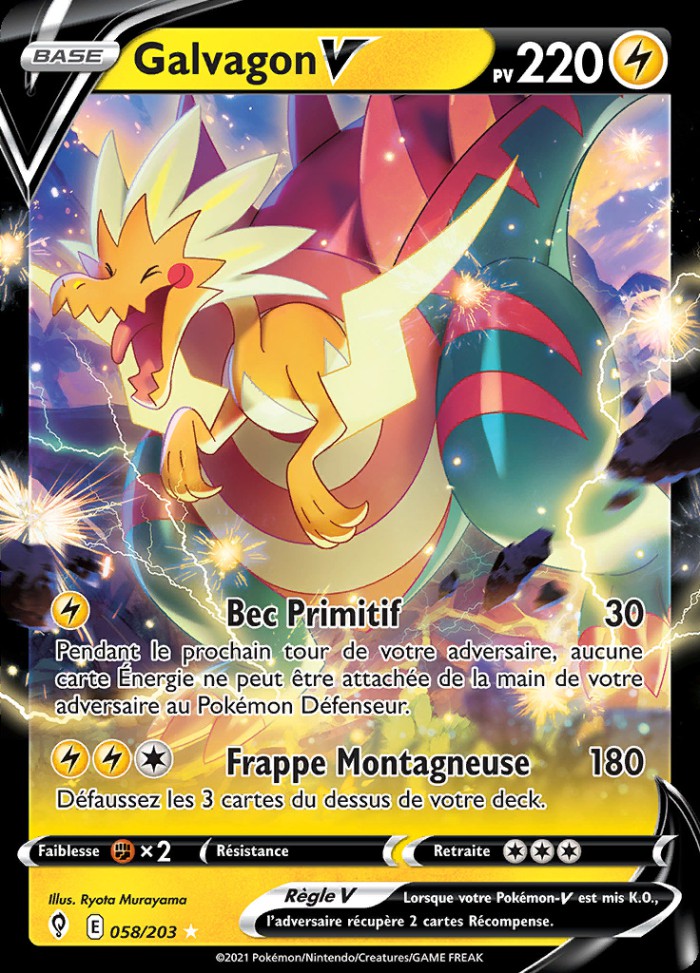 Carte Pokémon: Galvagon V