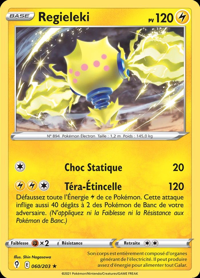 Carte Pokémon: Regieleki