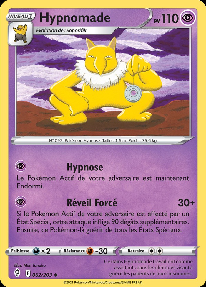 Carte Pokémon: Hypnomade