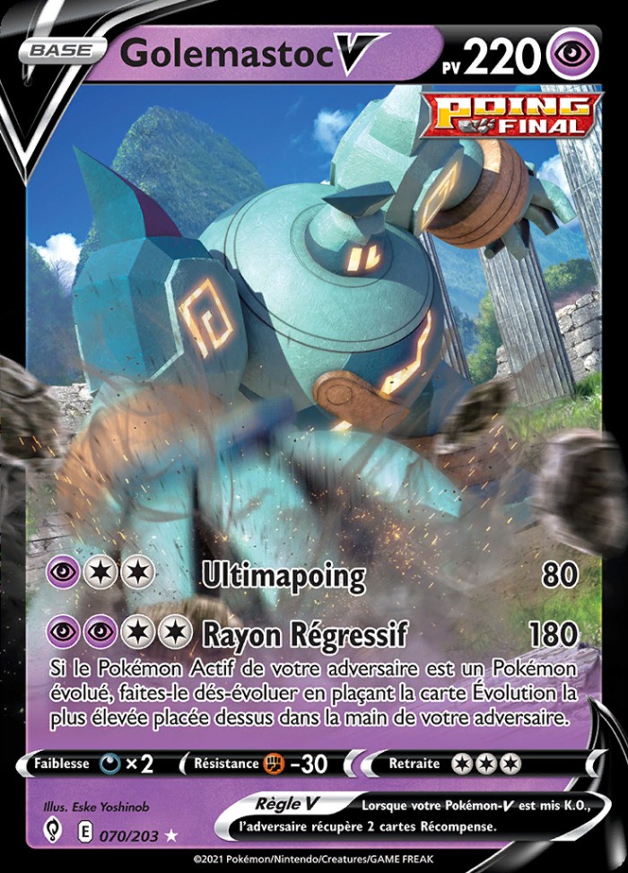 Carte Pokémon: Golemastoc V