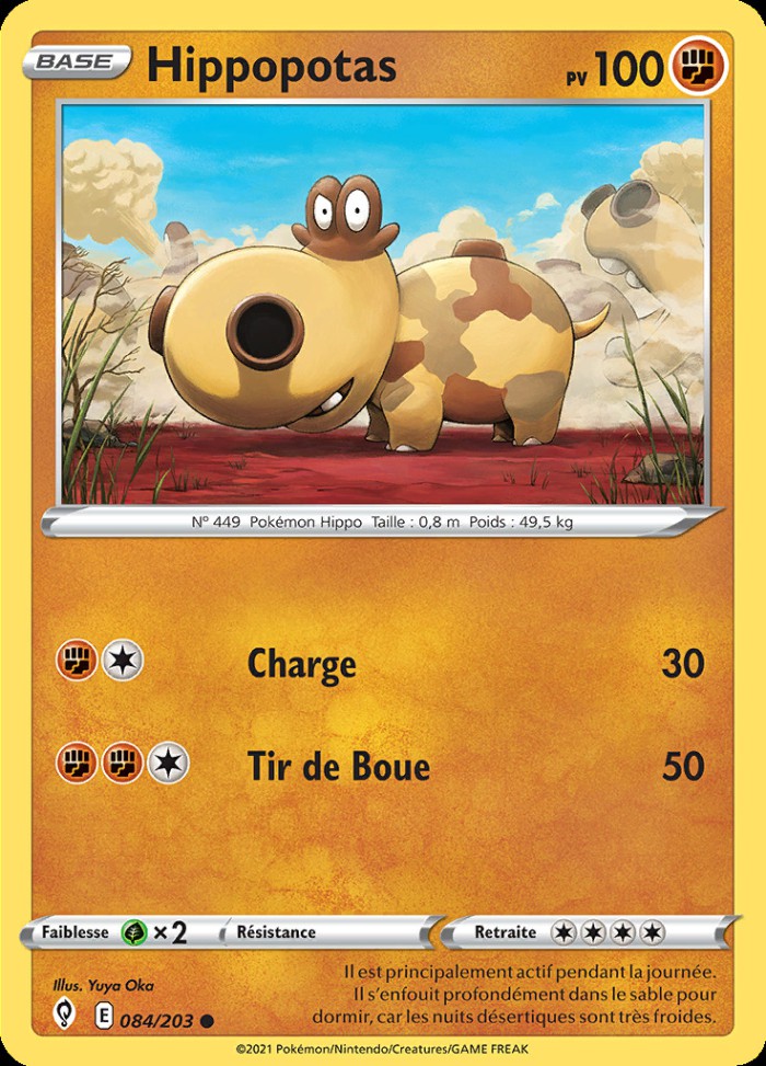 Carte Pokémon: Hippopotas