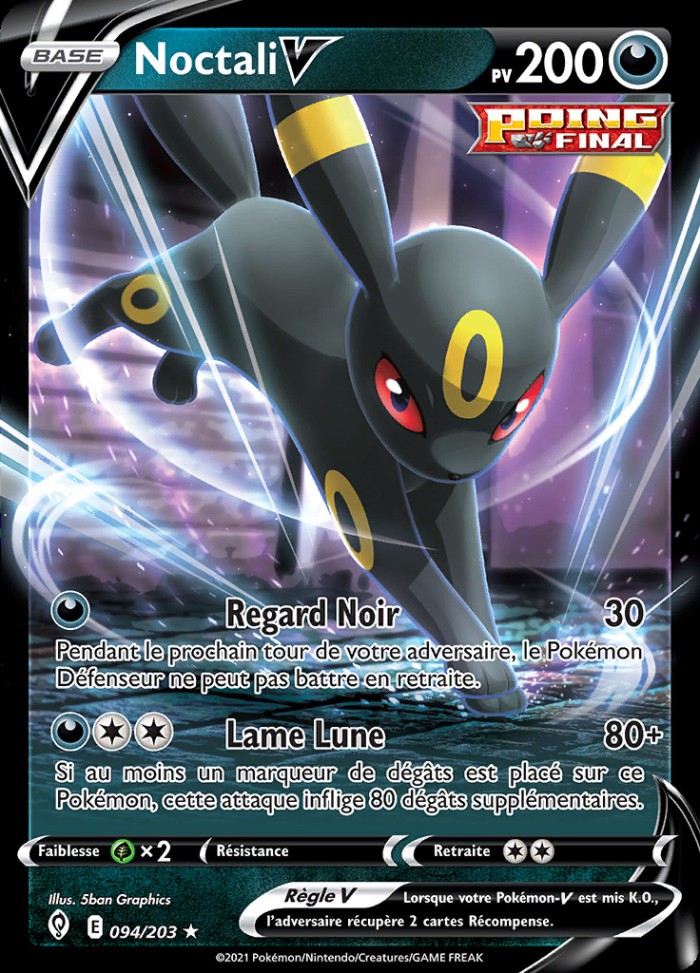 Carte Pokémon: Noctali V