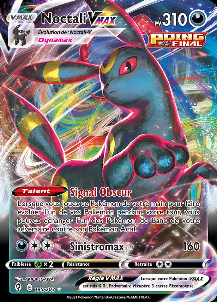 Carte Pokémon: Noctali VMAX