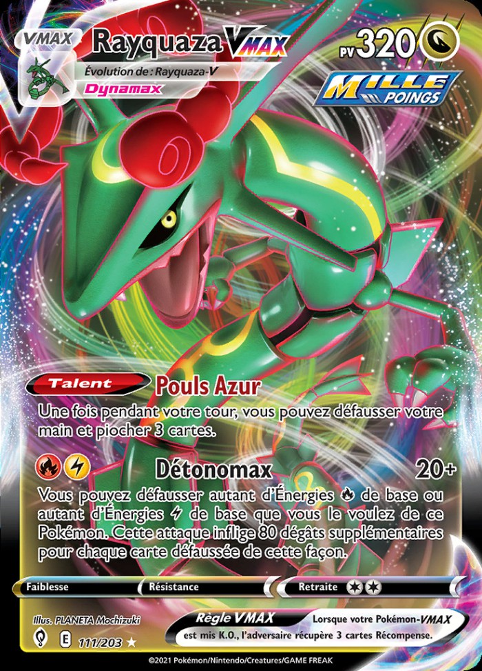 Carte Pokémon: Rayquaza VMAX