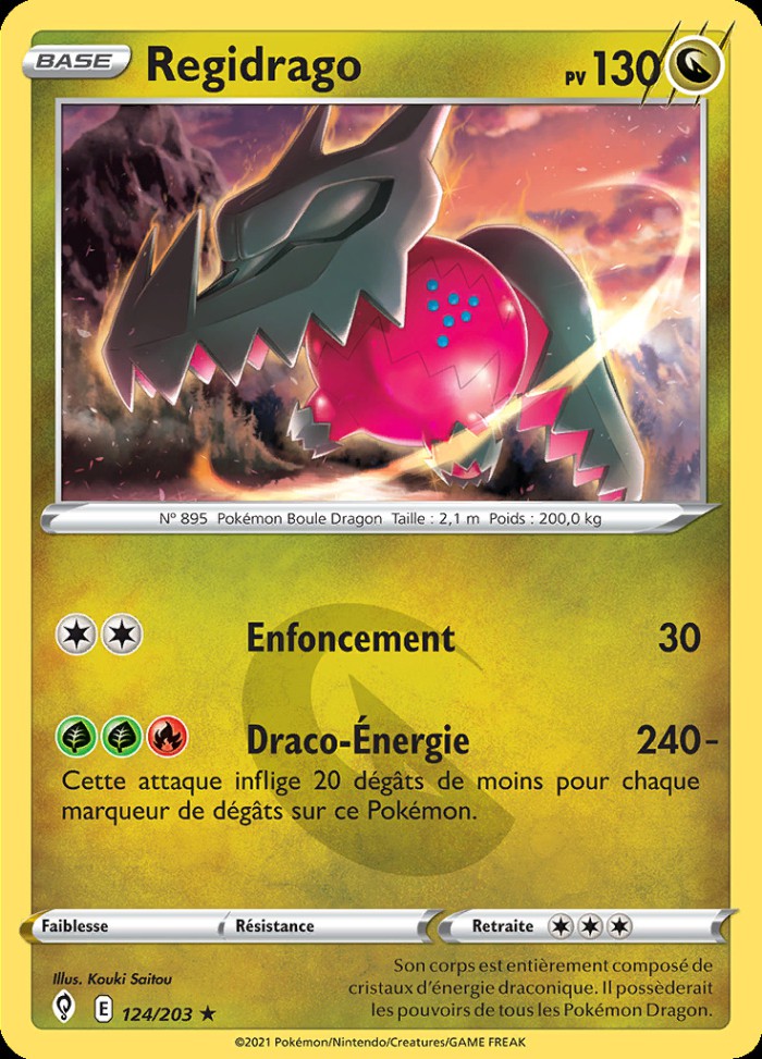 Carte Pokémon: Regidrago