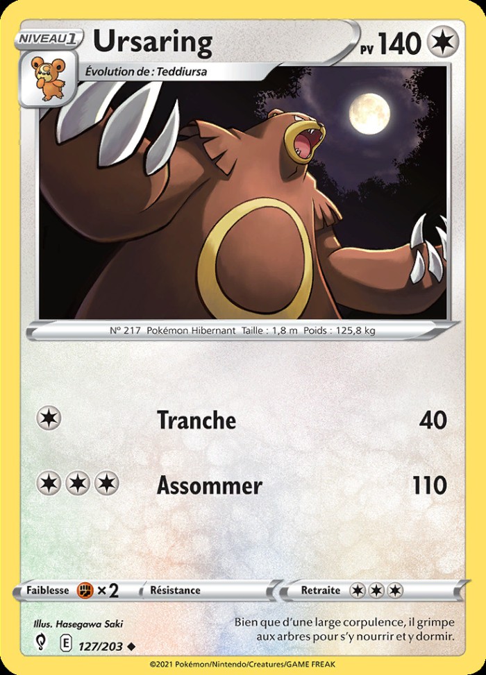 Carte Pokémon: Ursaring