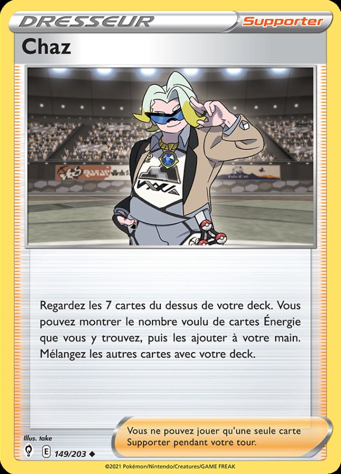 Carte Pokémon: Chaz