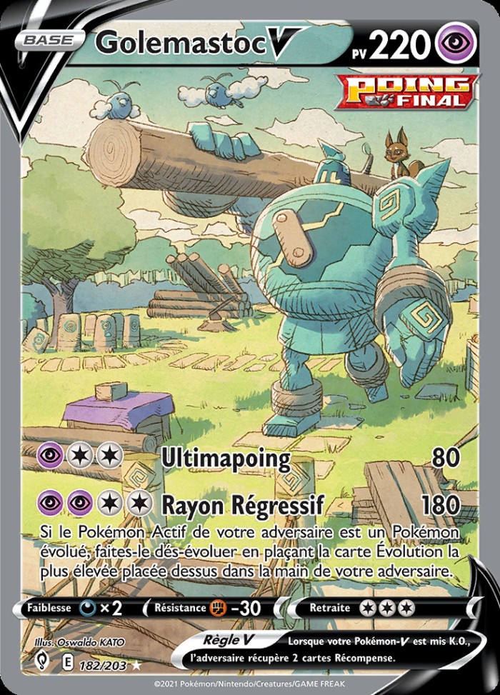 Carte Pokémon: Golemastoc V