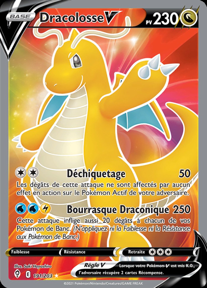 Carte Pokémon: Dracolosse V