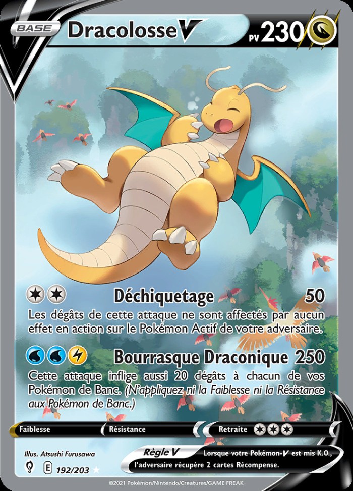 Carte Pokémon: Dracolosse V