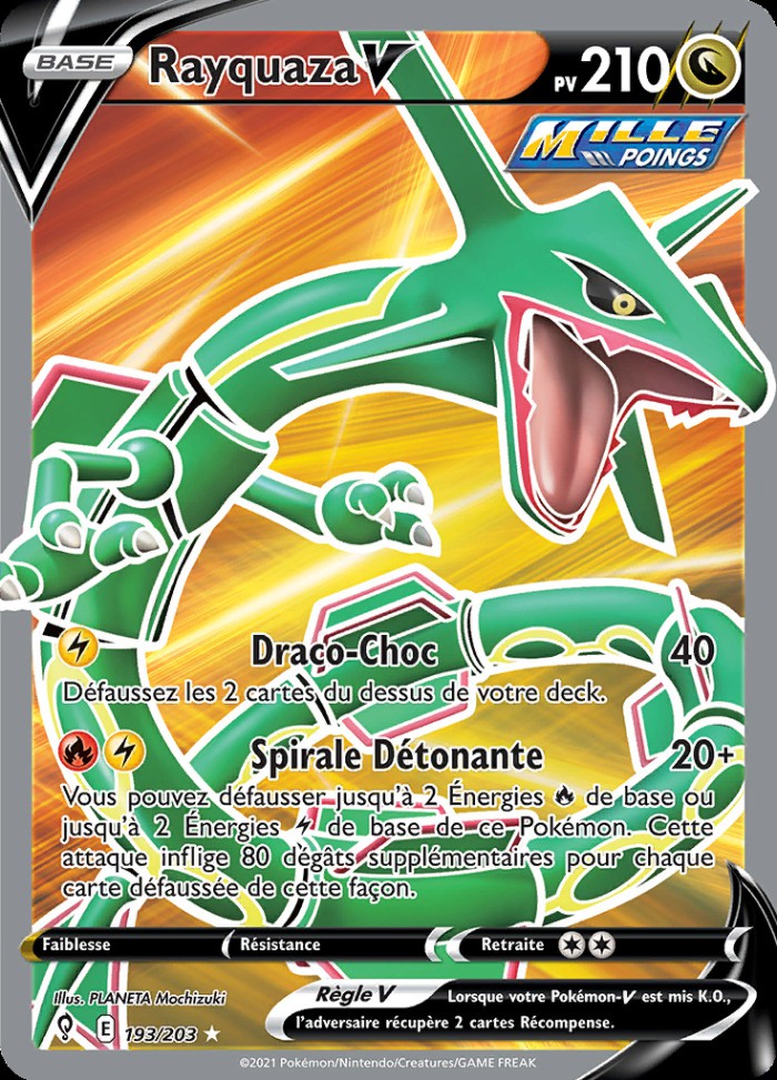 Carte Pokémon: Rayquaza V