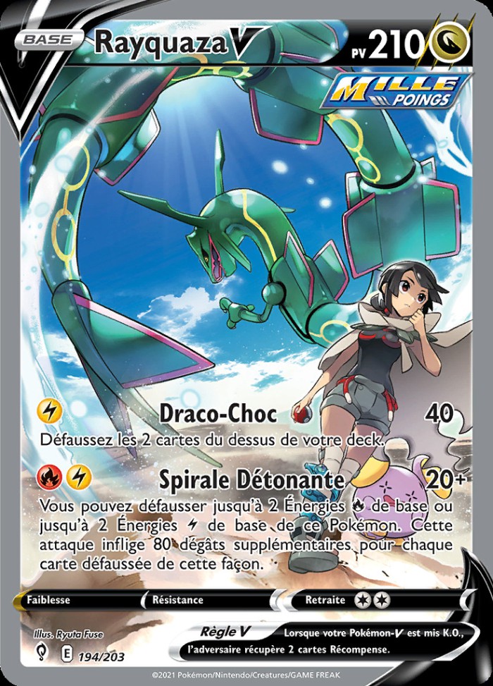 Carte Pokémon: Rayquaza V