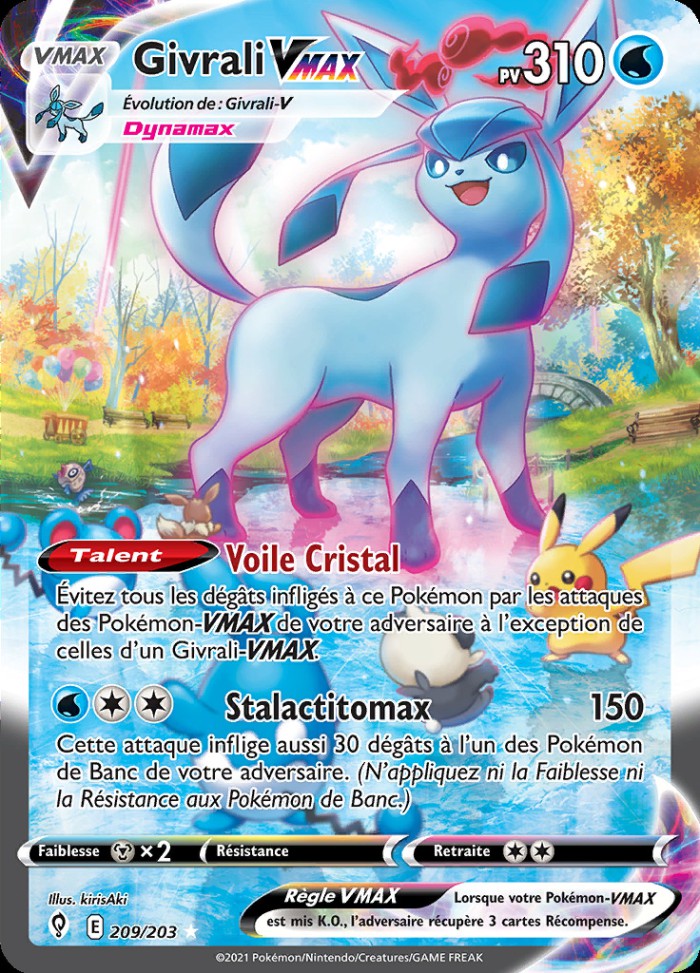 Carte Pokémon: Givrali VMAX