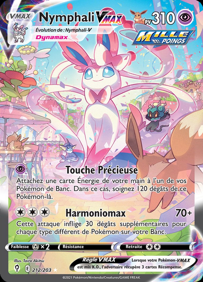 Carte Pokémon: Nymphali VMAX