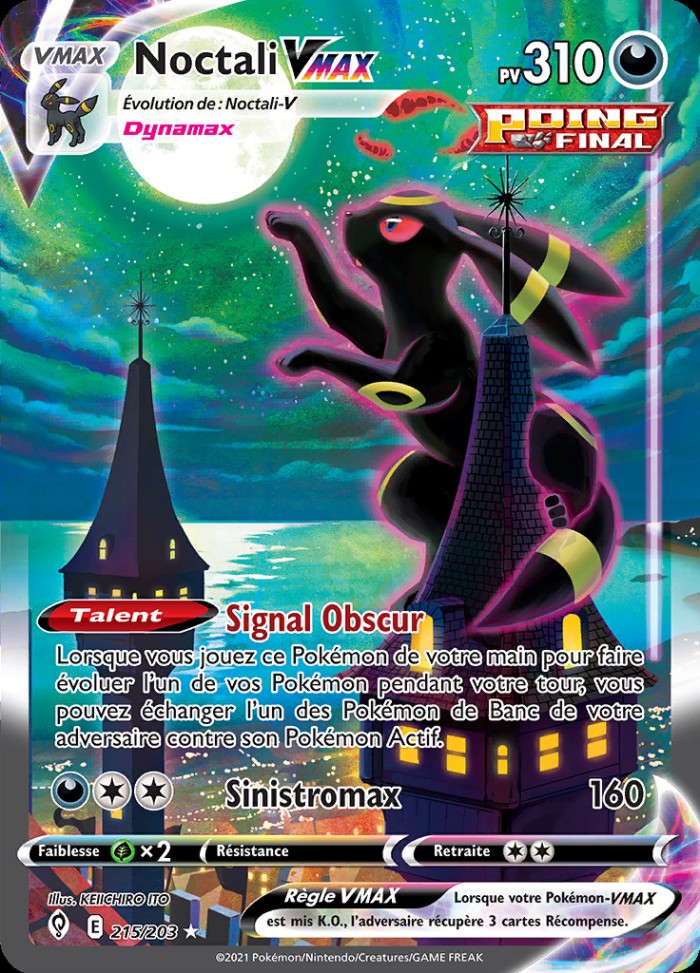 Carte Pokémon: Noctali VMAX