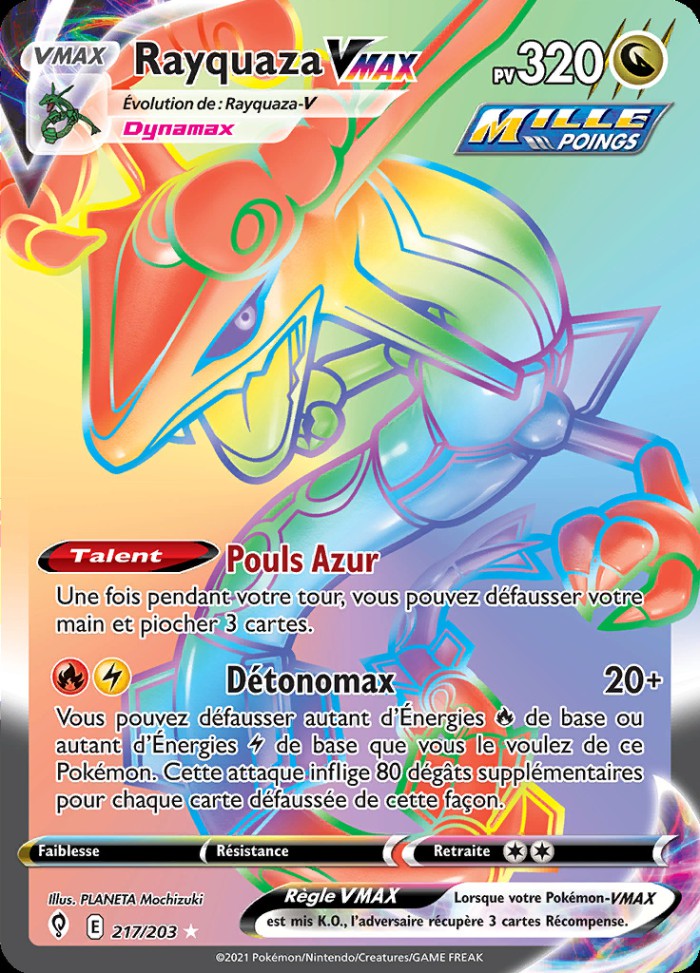 Carte Pokémon: Rayquaza VMAX