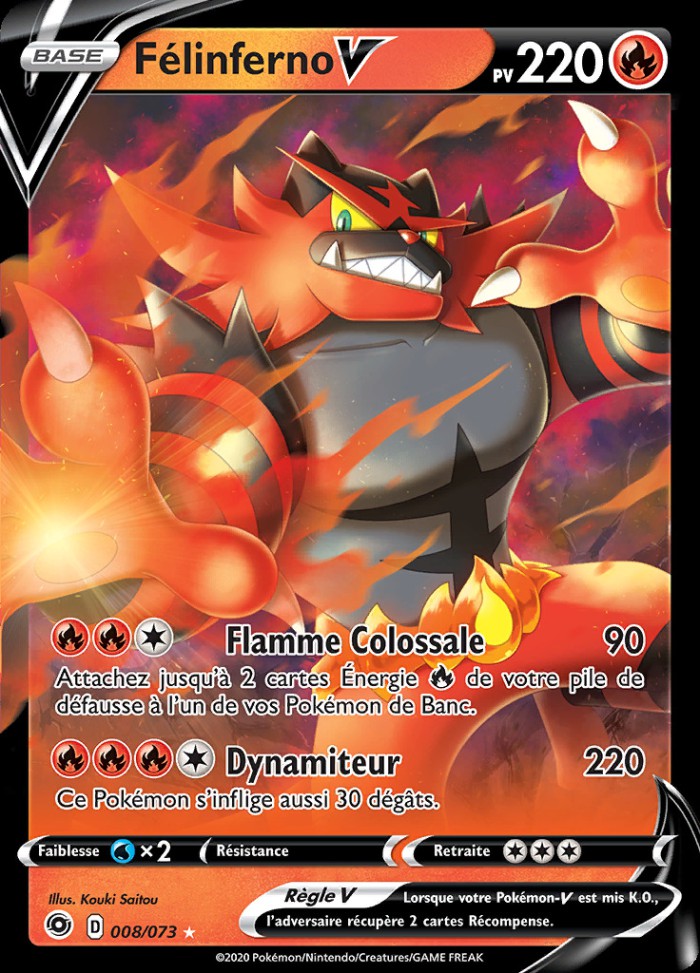 Carte Pokémon: Félinferno V