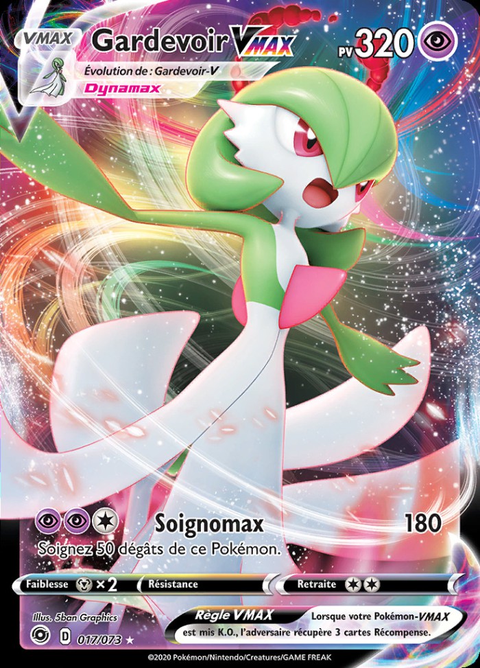 Carte Pokémon: Gardevoir VMAX