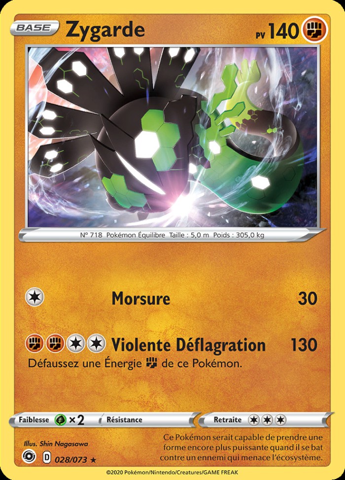 Carte Pokémon: Zygarde