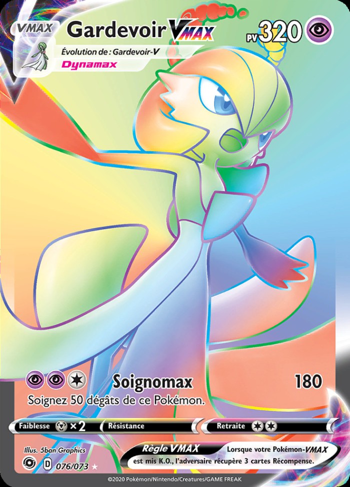 Carte Pokémon: Gardevoir VMAX