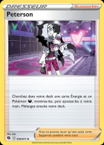 Carte Pokémon: Peterson