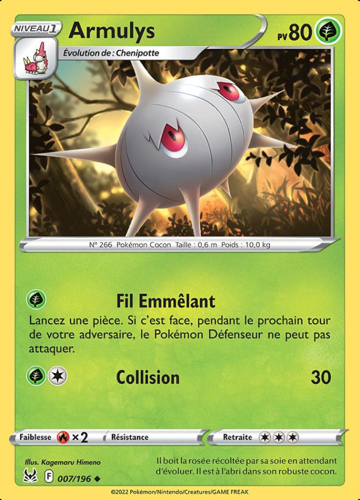 Carte Pokémon: Armulys