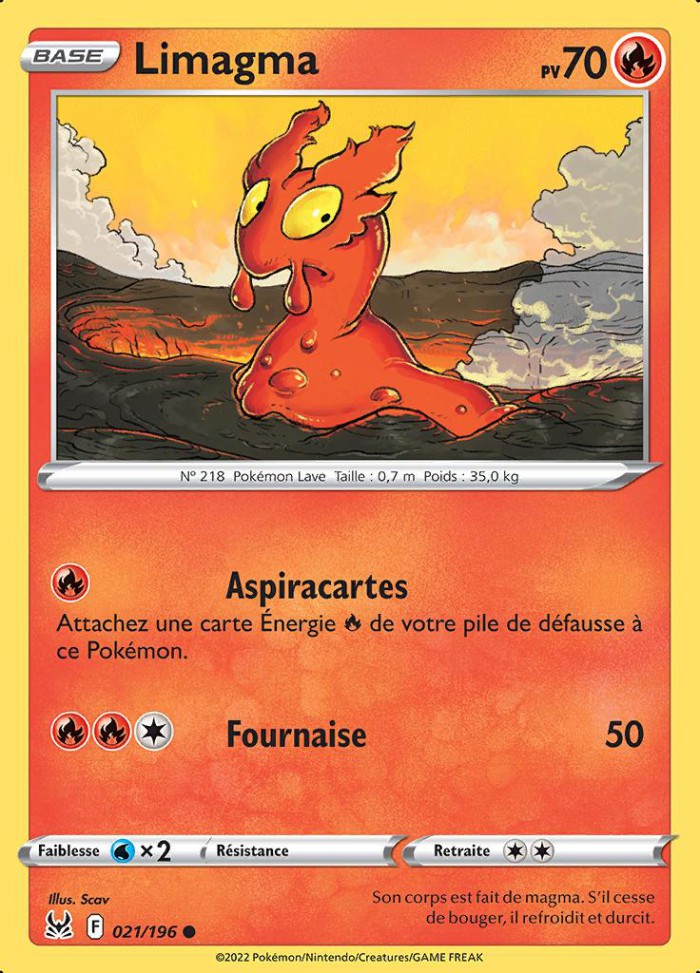 Carte Pokémon: Limagma