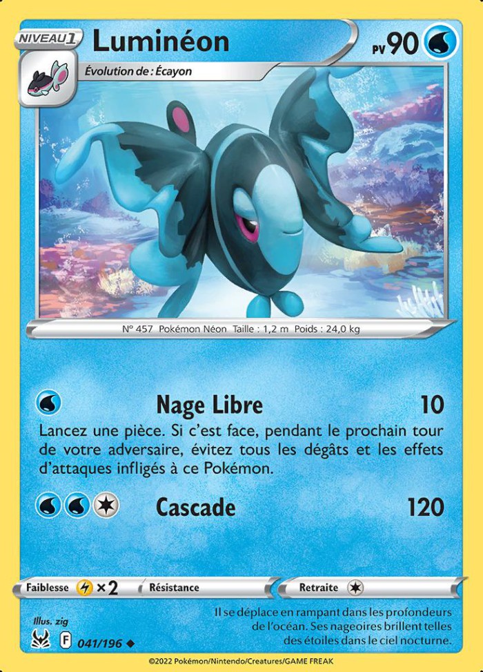 Carte Pokémon: Luminéon