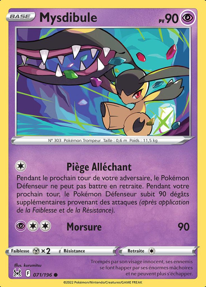 Carte Pokémon: Mysdibule