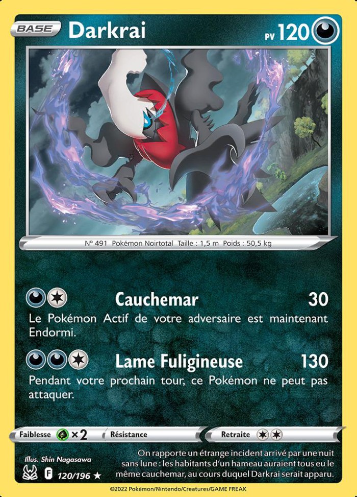 Carte Pokémon: Darkrai