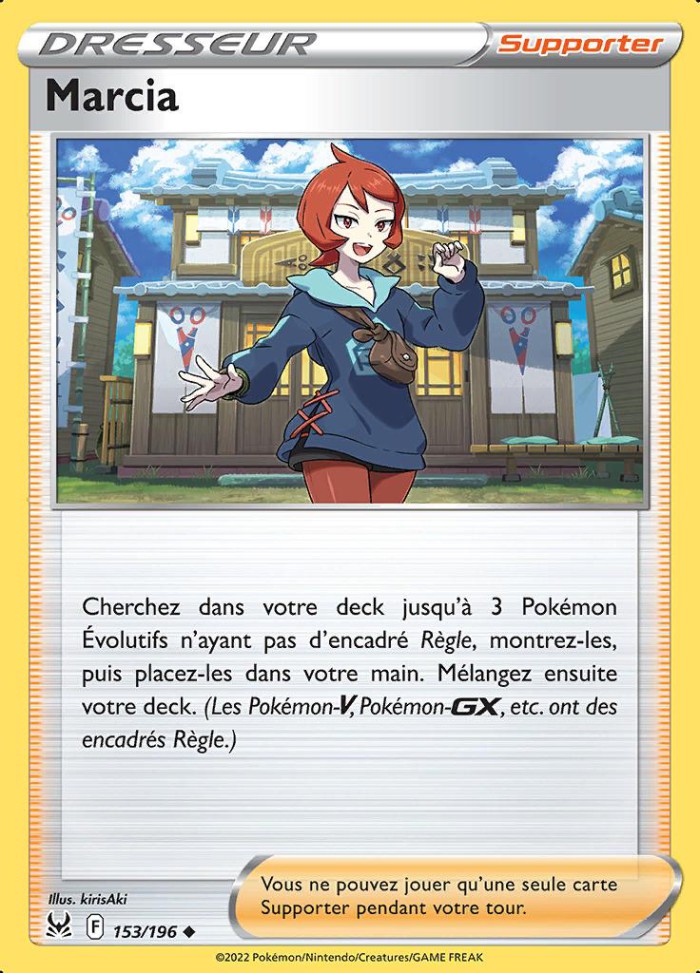 Carte Pokémon: Marcia