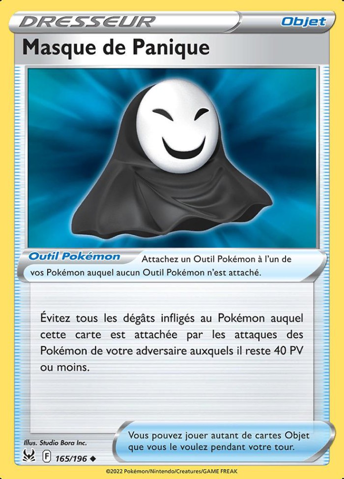 Carte Pokémon: Masque de Panique