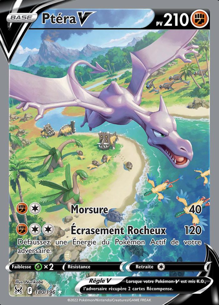 Carte Pokémon: Ptéra V