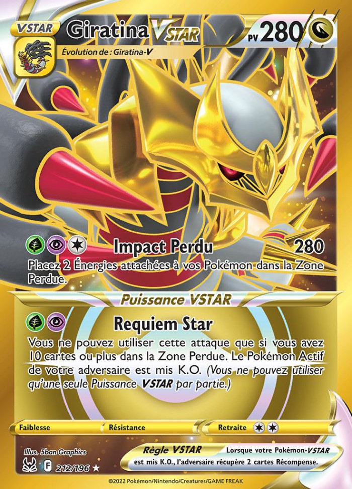 Carte Pokémon: Giratina VSTAR