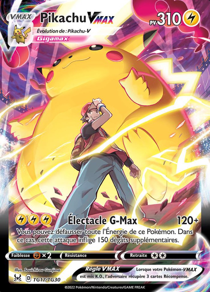 Carte Pokémon: Pikachu VMAX